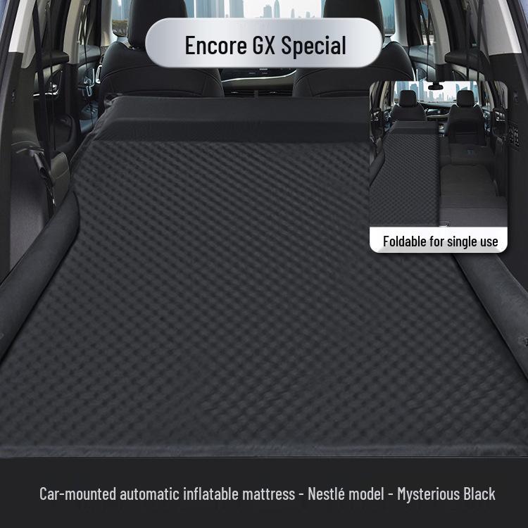 Buick Envision & Enclave SUV Inflatable Trunk Bed - Portable Sleeping Travel Mat with Free Inflation.