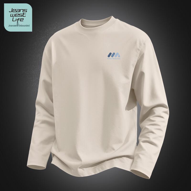 Jeanswest Life Men's Casual Long-Sleeve T-Shirt