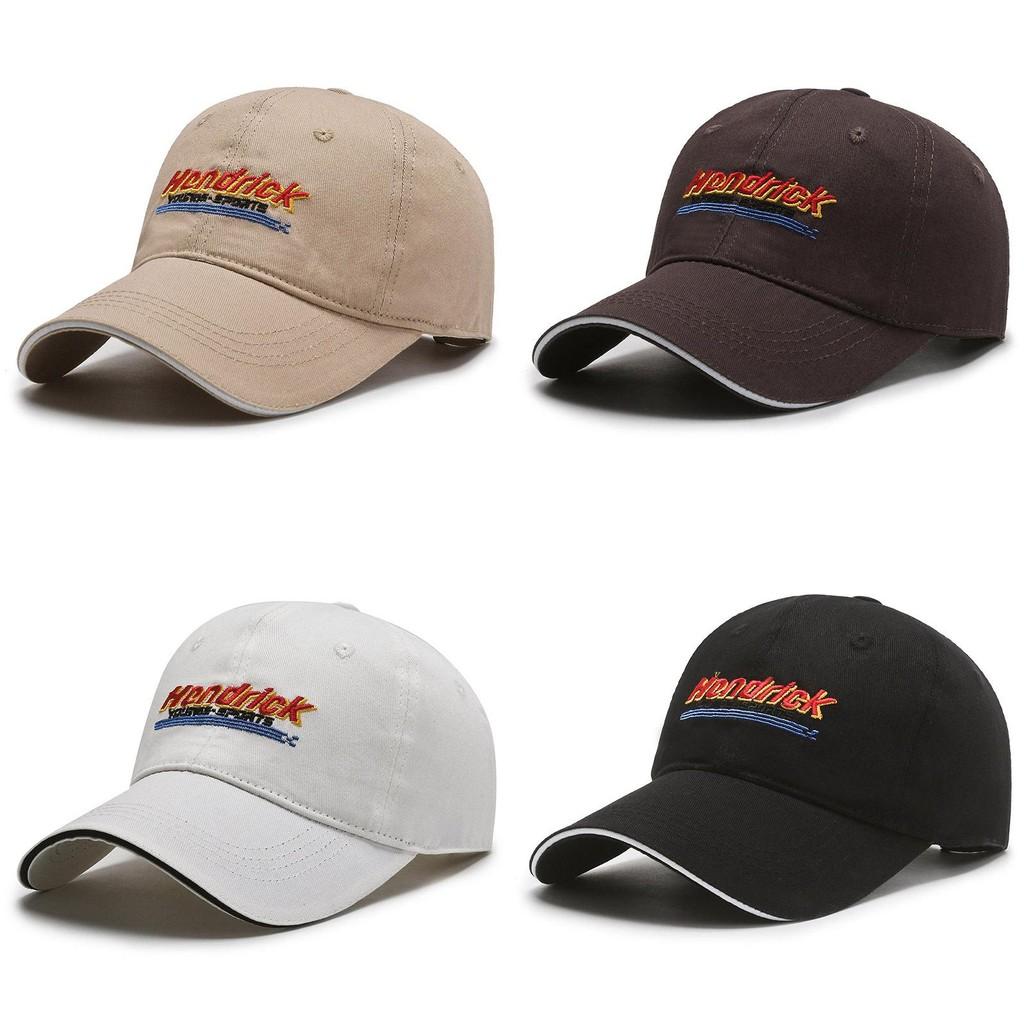 Embroidered Letter Hendrick Baseball Cap Breathable Outdoor Sun Hat Protection