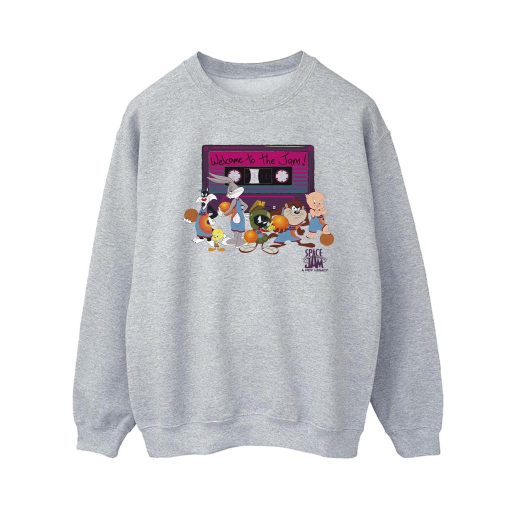 Space Jam: A New Legacy Womens/Ladies Team Cassette Sweatshirt