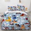 Set Letto Grizzy e i Lemming Ragazzi Ragazze Misura Singola Queen Copripiumino Federa Letto Bambini Adulti Moda Tessile per la Casa