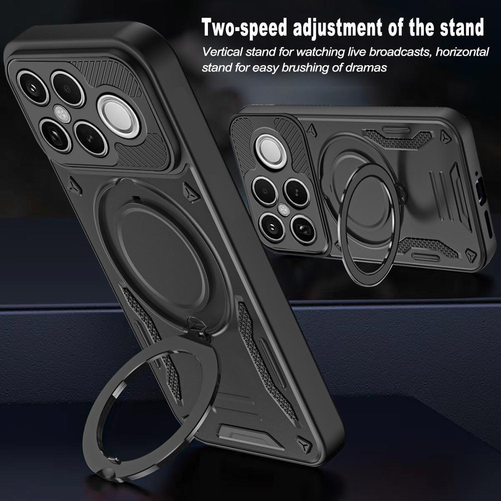 Stand Holder Ring Phone Case for Xiaomi POCO F8 Ultra 5G POCOF8 POKO POCO F8 Pro Dual Layer Shockproof Cover Coque Funda