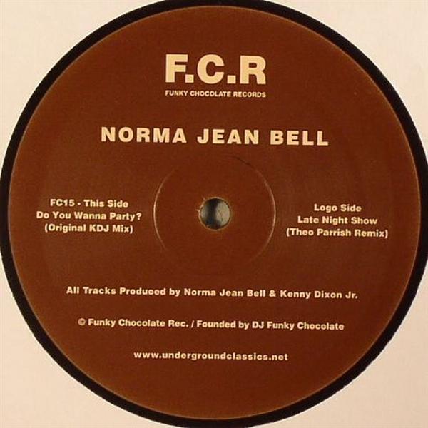 

12-дюймовая пластинка NORMA JEAN BELL Do You Wanna Party Late Night S FC15 Funky Chocolate 2008 Франция Танцевальная Электроника Б/у