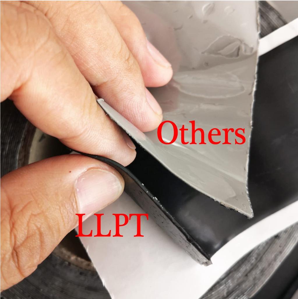 Self-adhesive Black Butyl Waterproof Tape Wear-resistant Repair Leaky Deck Joist Tape