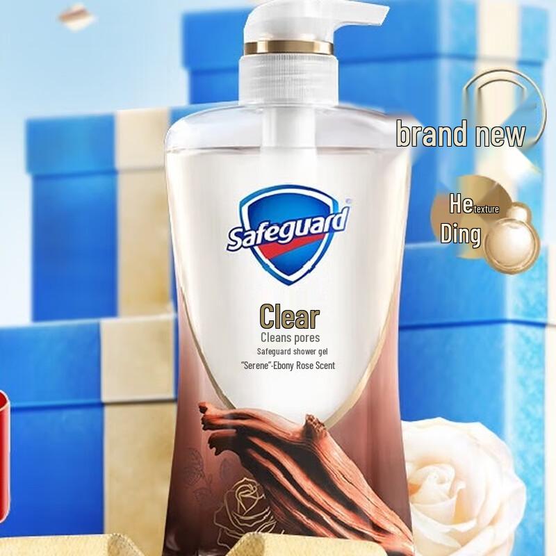 Safeguard Deep Ebony Rose Clarifying Body Wash