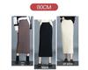 2021 Women's High-Waist Knitted Wool Skirt: Autumn/Winter, Thick, Long, Slim Fit, with Slit