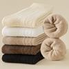 5 Pairs of Warm Socks, Autumn and Winter Snow Socks,  Women's Socks
