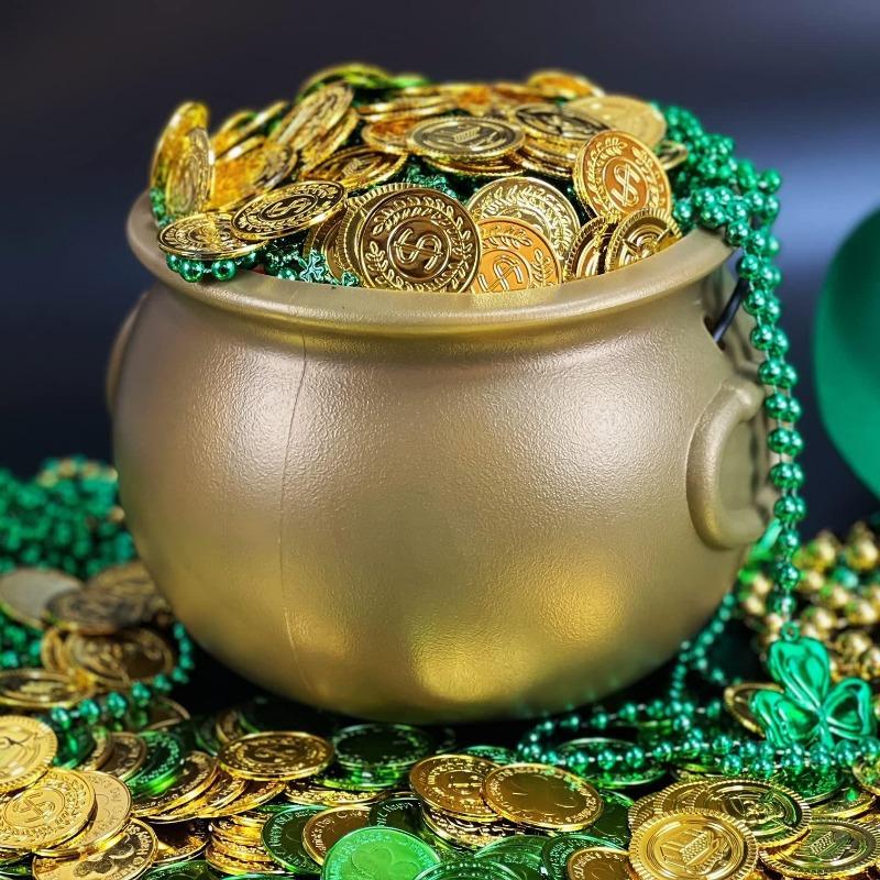 10 Stück Piraten Goldmünzen Plastik Goldmünzen Requisiten Spielzubehör Lustiges Spielzeug zum Spielen für Kinder Kinder Goldmünzen Requisiten (golden)