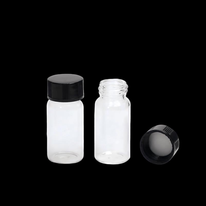 

ALWSCI 16ml Transparent Glass Sample Vials with Screw Caps (100 Sets)