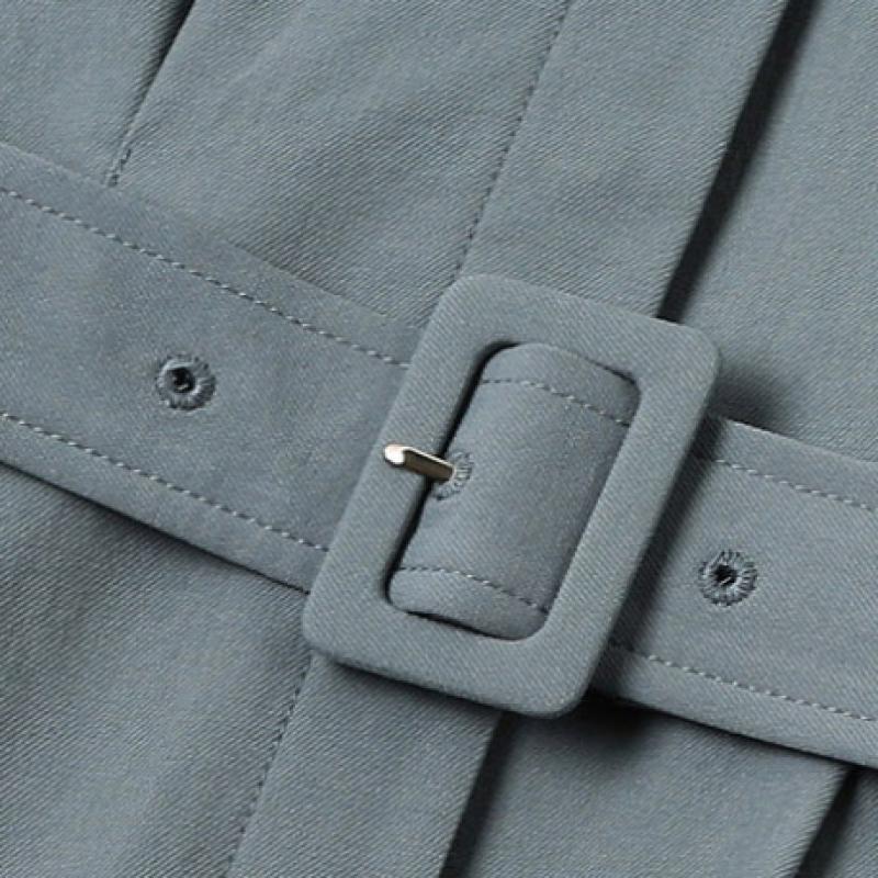  She S miSS  Lady Belted Gather High Neck dreSS