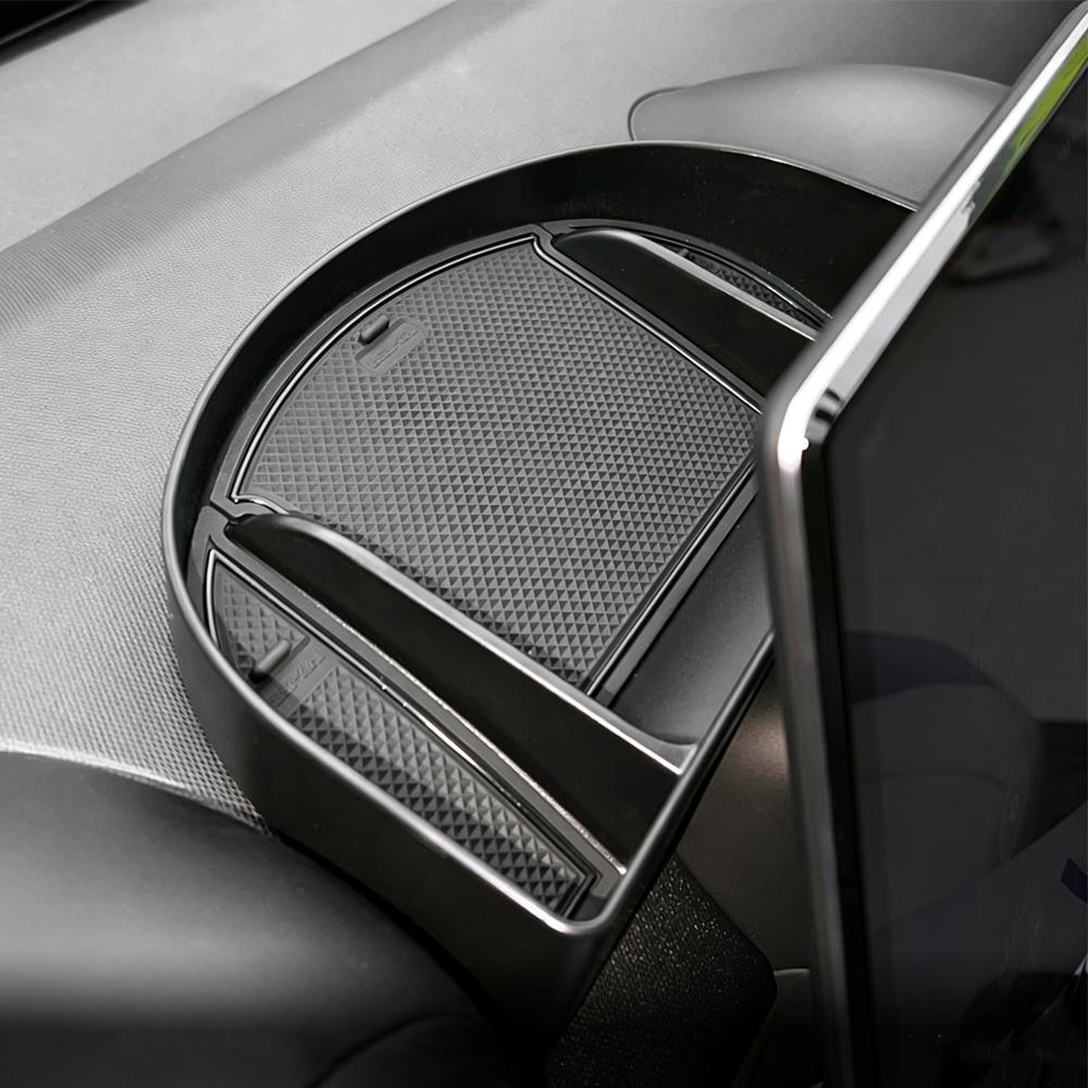 Car Behind Screen Storage Box for BYD Dolphin 2022 ‑ 2025 Dashboard Hidden Organizer Tray Car Interior Accessories