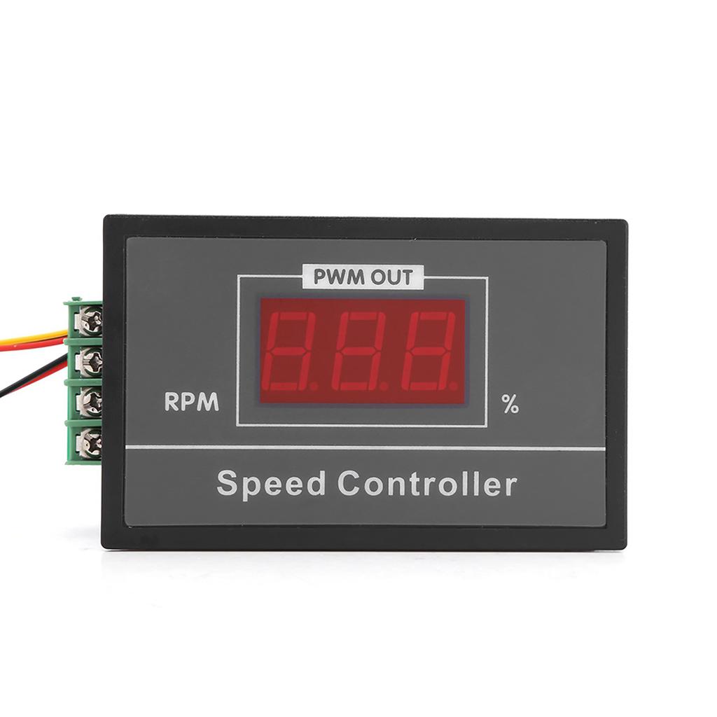 DC 6‑60V 12V 24V 36V 48V 30A PWM DC Motor Speed Controller Start Stop Switch Motor Governor Speed Regulator Speed Controller