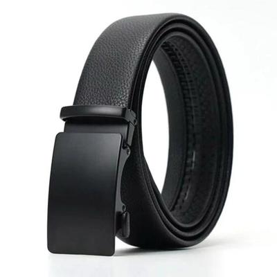 Men'S Belt Automatic Buckle Leather Belt Casual Simple Belt Male Trendy Young People Business