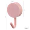 Macaron Traceless Adhesive Hook - Colorful No-Nail Plastic Hook for Kitchen & Bathroom