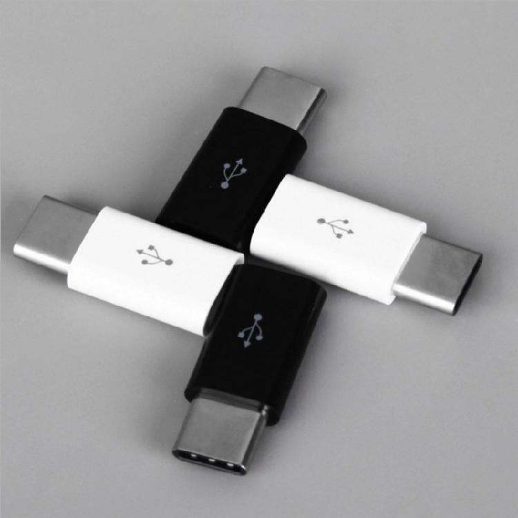 MicroUSB to USB Type C Adapter, Type C Female to MicroUSB Male Connectors for Charging and 480Mbps Data Sync