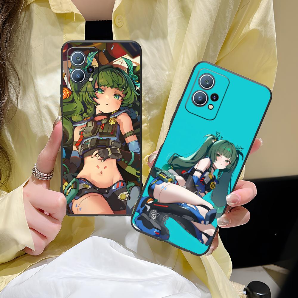 Zenless Zone Zero QingYi Phone Case for Huawei P60 P50 P40 P30 P20 P10 P9 P8 Pro Lite Plus Colorful Printing Cover Cover Pretty