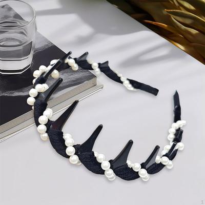 Perlen-Stirnband Schönheits-Dekoration Mühelos mit Zinken-Kamm Rutschfest für Mädchen