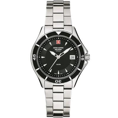 Orologio da Donna Aquatech Acciaio Inossidabile Quadrante Nero Quarzo 7740.1137 100M