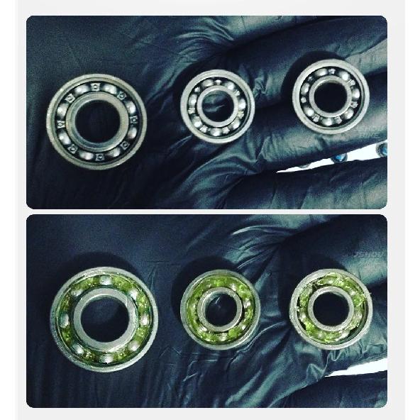 GOLDIX Bicycle Grease Green Applesause Bearing Grease Hub BB Lubricants Oil Lubricant Lube Lipid Elements for Shimano Sram