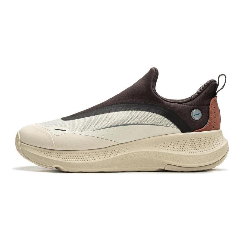 Li-Ning SOFT GO Low Top Men Casual Shoes Oat Gray AGLU099-5 44