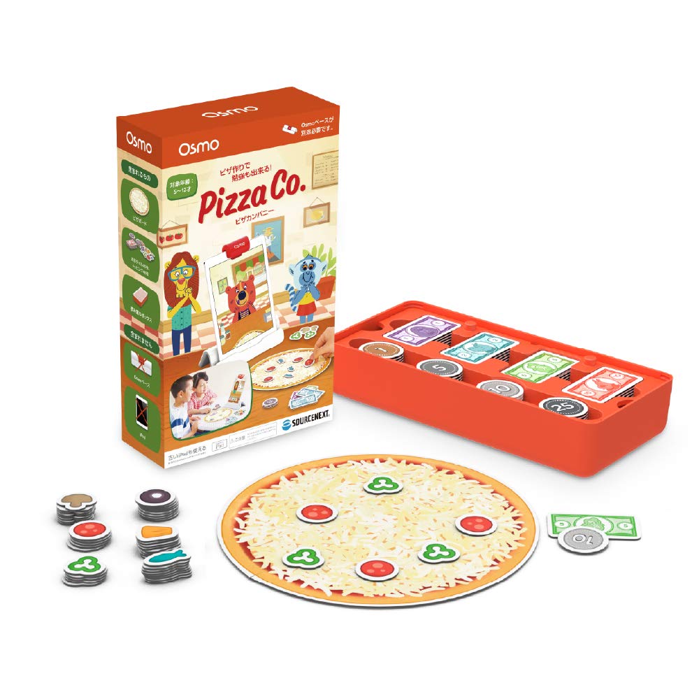 

Osmo Pizza For ages Educational Toy Mental Observation Co. [Japanese Support/Official Version] 5-12 (Math, Arithmetic, Skills)…