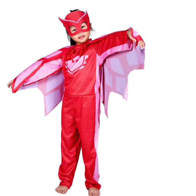 Halloweenový hrdina v masce – chlapecká pyžamová souprava – styl Petra Pana