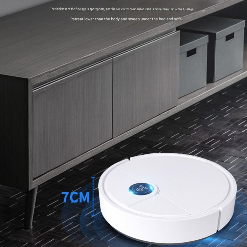 Aspirator Robot PYHO cu Filtru HEPA și Mop LDS, Acționat de 4 Motoare, Curățare Inteligentă Multi-Etaj, Încărcare USB