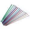 14 Stück Häkelnadeln Bunte Dynamische Stricknadel für Schal Socke Teppich Stricken