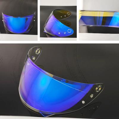 C10 Visier für HJC HJ34P C10 Helm Visier Ersatz Anti-UV Anti-Kratzer Staubdicht Windschutz Motorradzubehör