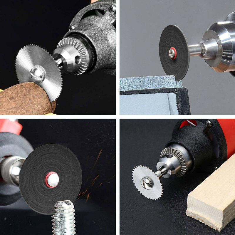 30pcs Cut-off Wheel Set Mini Electric Drill Compatible For Dremel Rotary Tool Accessories With