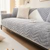 Plush Sofa Cushion Winter Warm Thick Lambskin Blanket Cushion Non-Slip Sofa Cover Winter Backrest Towel