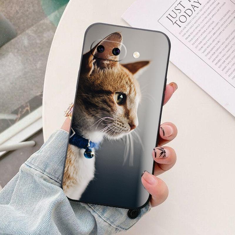 For Google Pixel 9a Case Black Silicon Soft TPU Phone Cases for Google Pixel 9a 9 A Protective Back Shells Coque Pixel9A Fundas