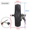 60Celsius70-6.5 Motor Electric Scooter 36V 500W Engine Wheel For     G30 Electric Scooter Rear Driving Wheel Tire Motor Repair Replacement Par