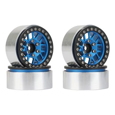Moyeu de jante de roue à billes en métal 1.9, 4 pièces, pour voiture à chenilles axiale 1/10 RC SCX10 90046 AXI03007 Traxxas TRX4 RC4WD D90 D110