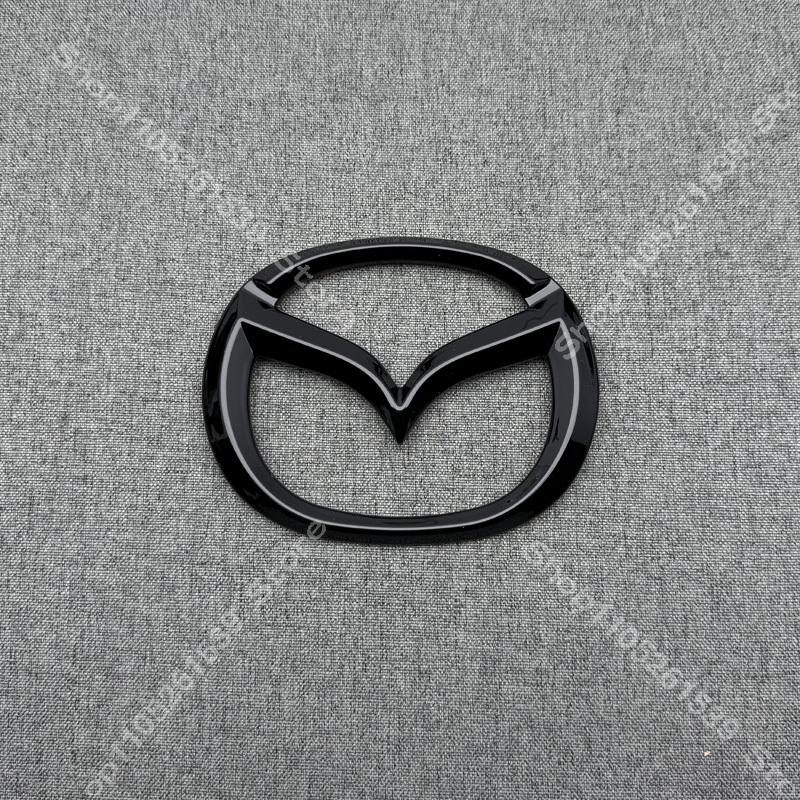 Car Front Grille Decorative Front Cover Badge Accessories for 2022-23-24-2025 Year MAZDA CX-5 Trunk Badge 2.5 AWD Emblems  Black