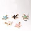 Alloy Conch Shell Starfish Pendant for Bracelets Necklaces and Keychains Beach Theme Accessories Jewelry Supplies