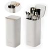 Automatic Lifting Makeup Brushes Holder Dustproof Makeup Brush Holder Desktop Makeup Tools Lipstick Eyebrow Pen Holder Container