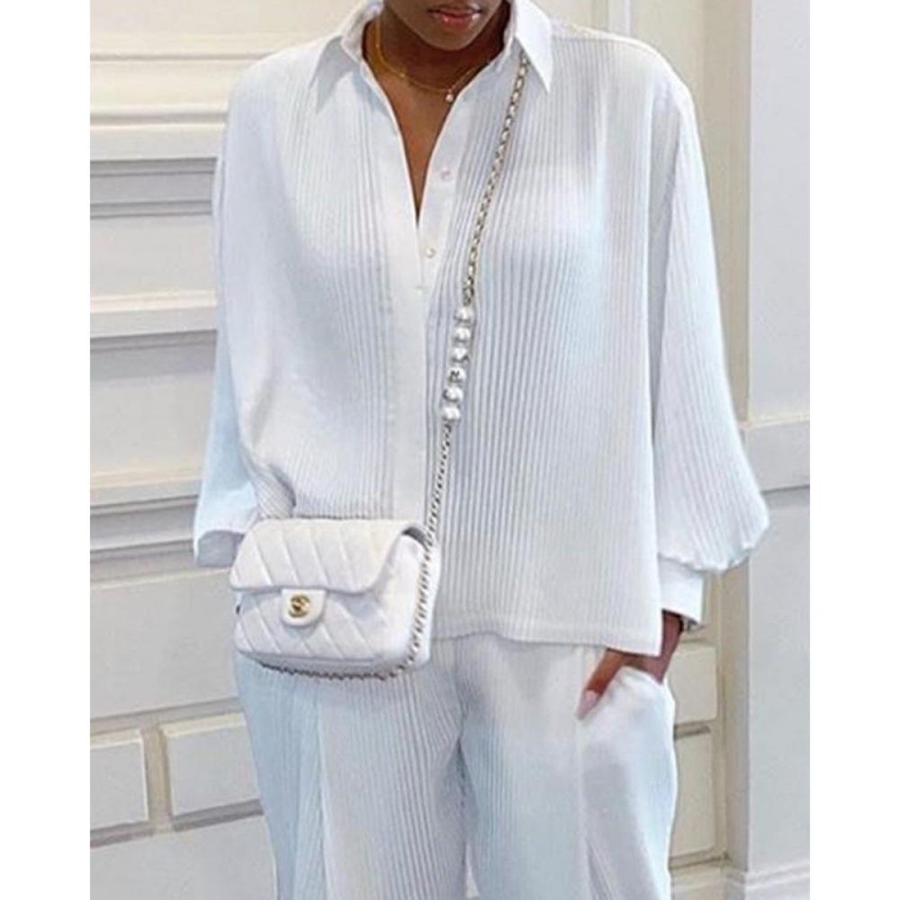 Herbst Neues Damenbekleidungsset mit losen Fäden