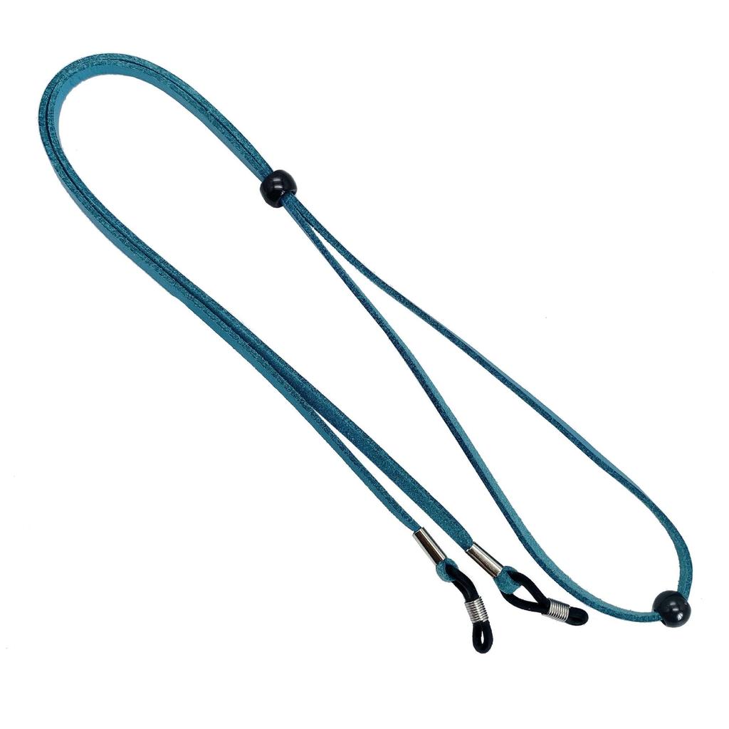 Protiskluzový nastavitelný řetízek na brýle s korejským semišovým mikrovláknovým lankem