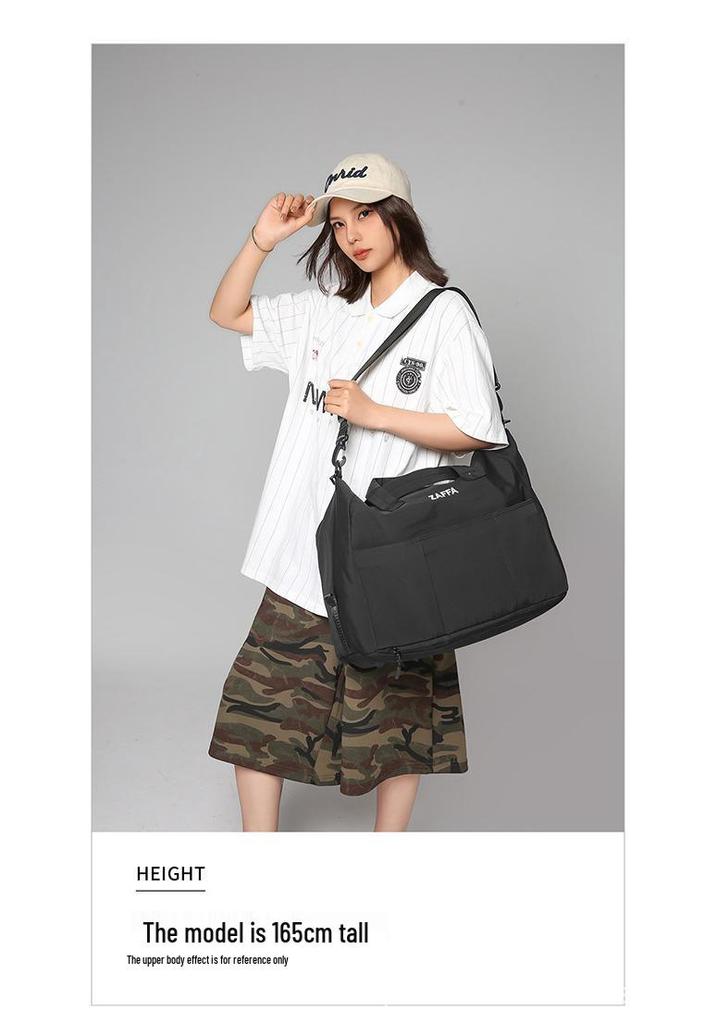 Waterproof Large Capacity Travel Bag with Dry-Wet Separation - Shoulder, Crossbody, Gym & Luggage Bag