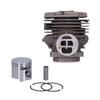 56mm Cylinder Piston Kit Rings Pin Replacement for Husqvarna Cutting Saw Accessories