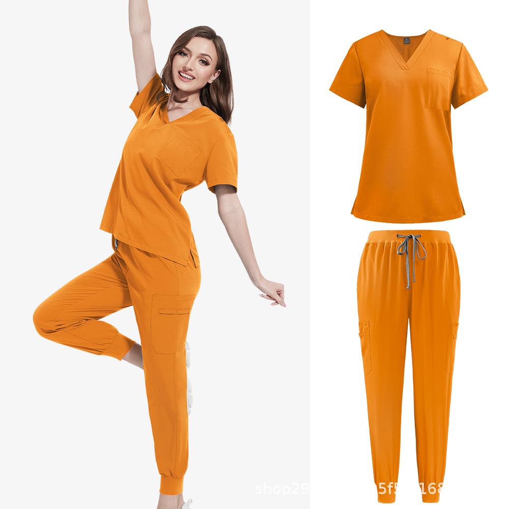 Nianqing Hand Washing Clothes, The Same For Men And Women, Plus Size, Hot-Selling Doctor And Nurse Quick-Drying Work Clothes Set