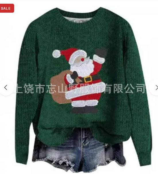 2025 3D Printed Loose Round Neck Sweatshirt - European & American Autumn Collection