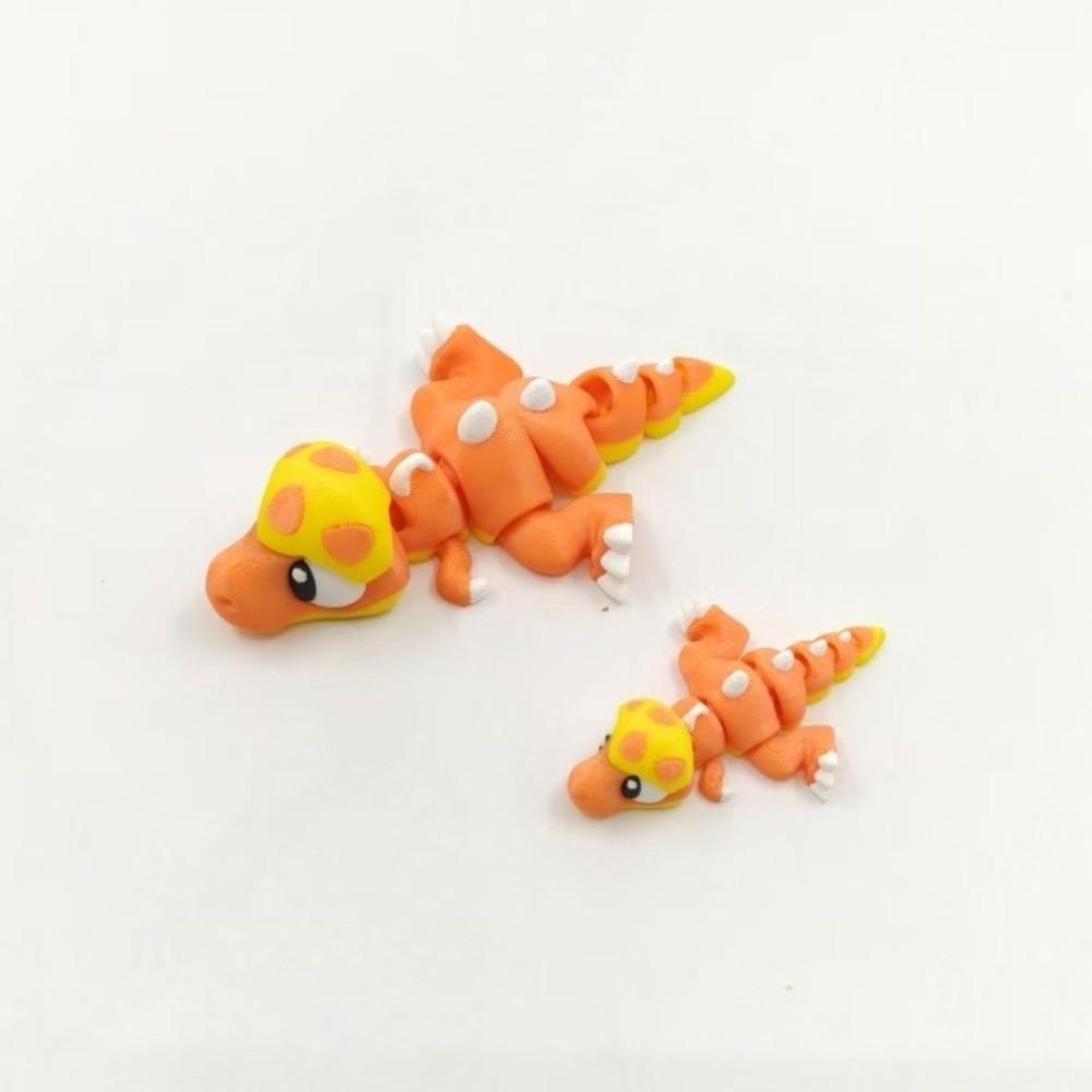 Cute Design Dinosaur Figure 3D Printed Desktop Figure New Dinosaur Mini Statue  Home Decoration