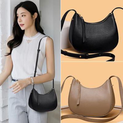 Women's Genuine Leather Bag  Women's Shoulder Bag  Crossbody Bag  Soft Leather Bags