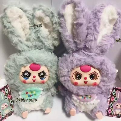 Latest Baby Three Lily Rabbit Town  Handmade Plaything Good Gift Cute Doll Bag Plush Doll Pendant Present For Kids