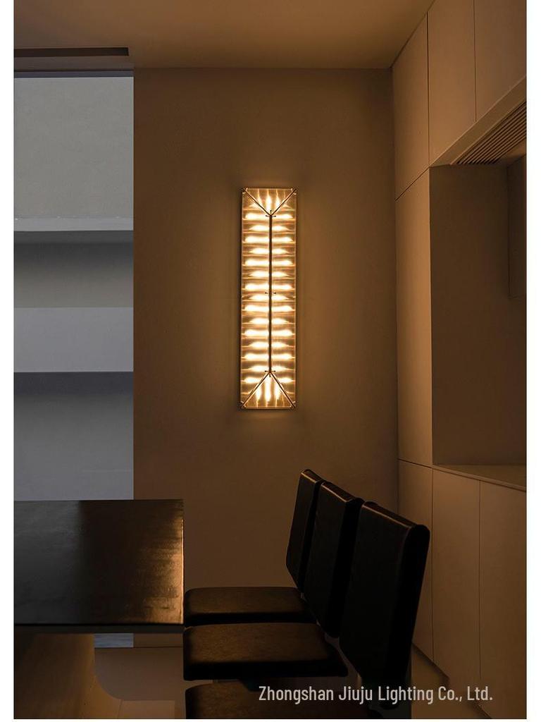 Industrial Modern Retro Glass Wall Lamp for Living Room or Bedroom