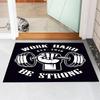 Mangia, Dormi, Allenati, Ripeti Fitness, Citazioni Motivazionali Tappeto Antiscivolo Zerbino Cucina Bagno Palestra Ingresso Decorazioni per la Casa