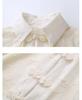 New Chinese Style Frog Button Retro Sweet Cardigan Camisole Dress Set - Plus Size Summer Elegant Dress