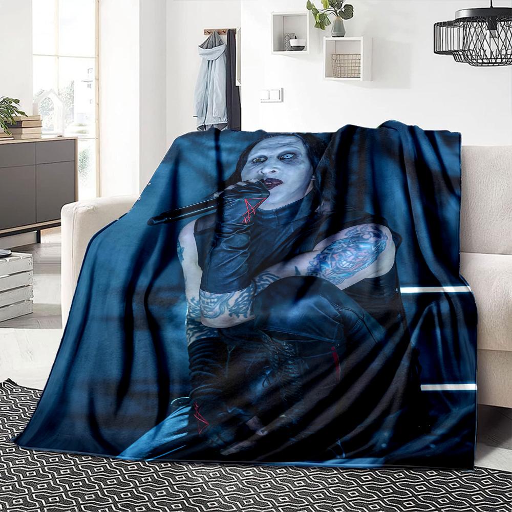 Dark Metal Performance Blanket Soft Throw Blanket For Home Bedroom Bed Sofa Travel Office Solid Christmas Blanket